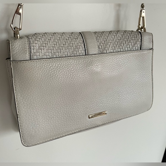 Rebecca Minkoff Woven Leather Crossbody Bag - Picture 2 of 8